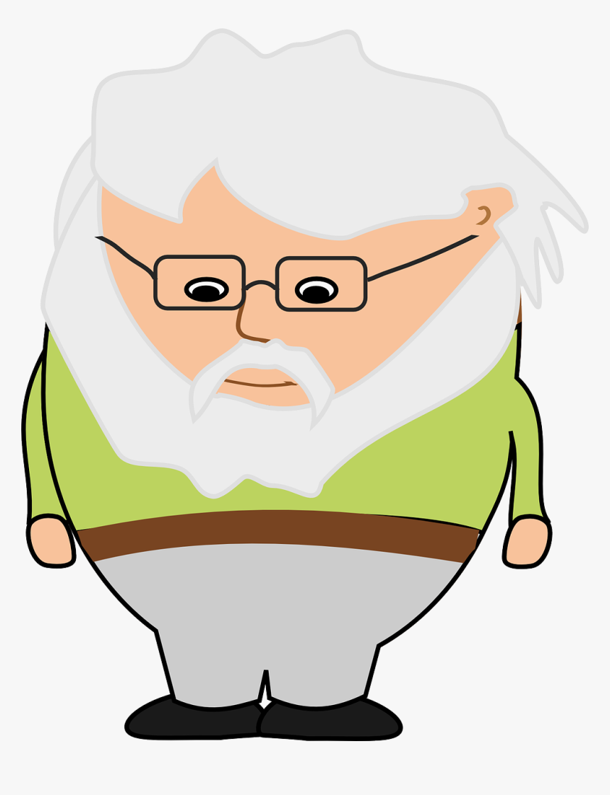 Old Man Clip Art, HD Png Download