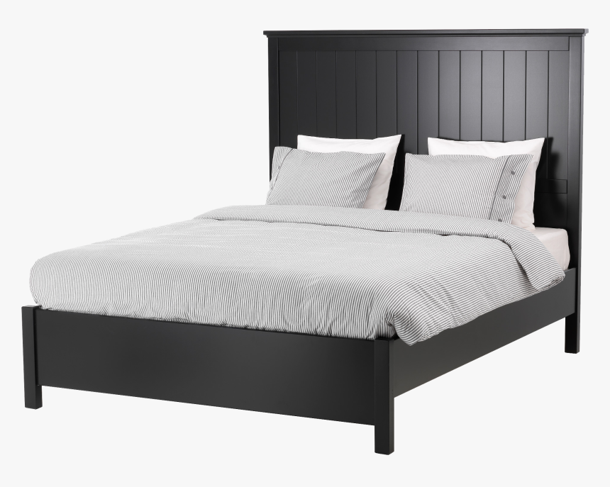 Bed Transparent Background - Black Queen Beds Ikea, HD Png Download