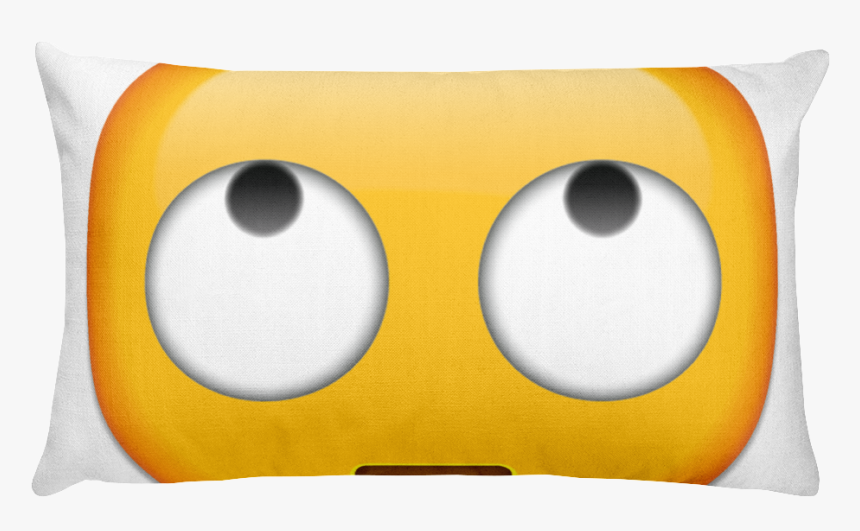 Emoji Bed Pillow - Emoji Look Up Png, Transparent Png