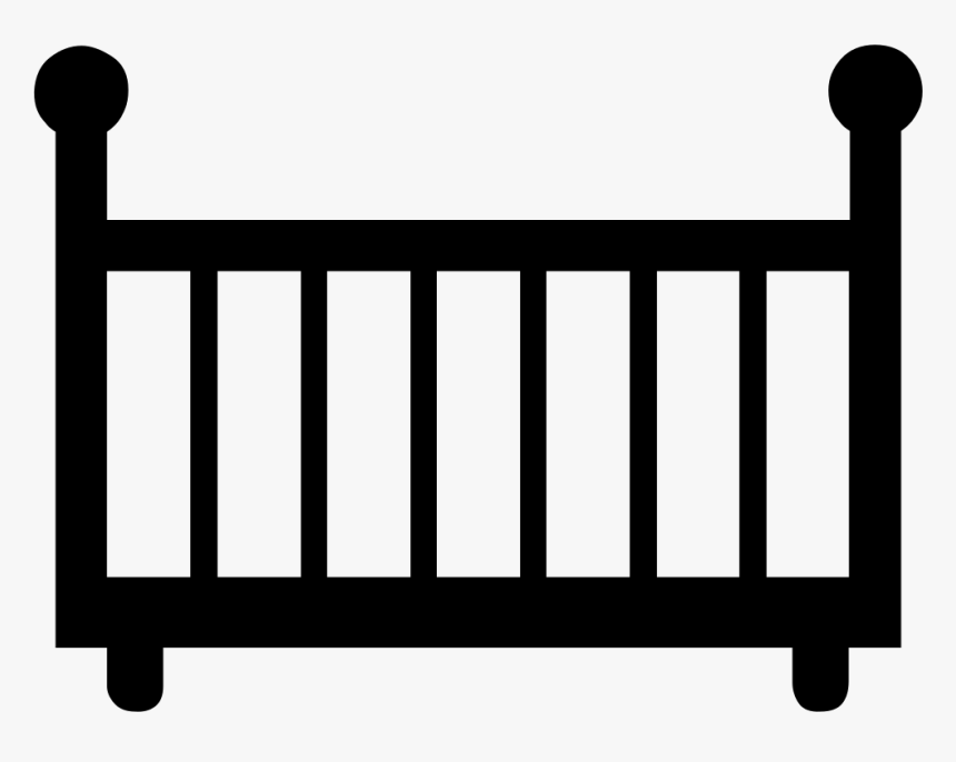 Baby Bed - Baby Cot Icon Png, Transparent Png