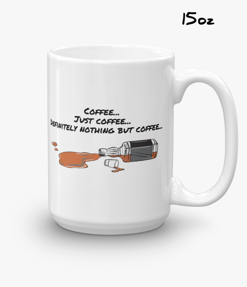 Spill3 Mockup Handle On Right 15oz2 - White Mug, HD Png Download