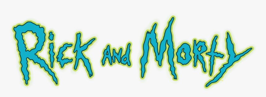 Rick And Morty Fan Art - Rick And Morty Logo Png, Transparent Png