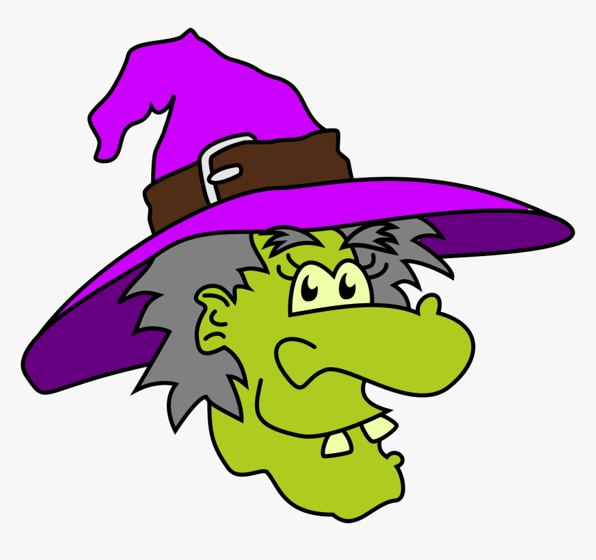 Green Witch Clip Art, HD Png Download