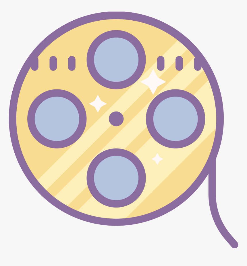 Film Reel Icon - Smiley, HD Png Download