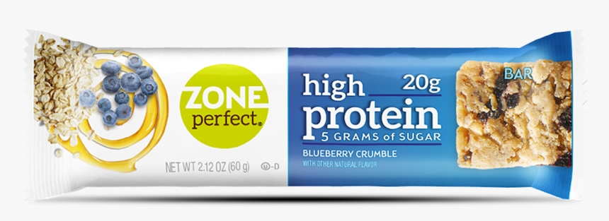 Zone Perfect Protein Bars Blueberry Png, Transparent Png