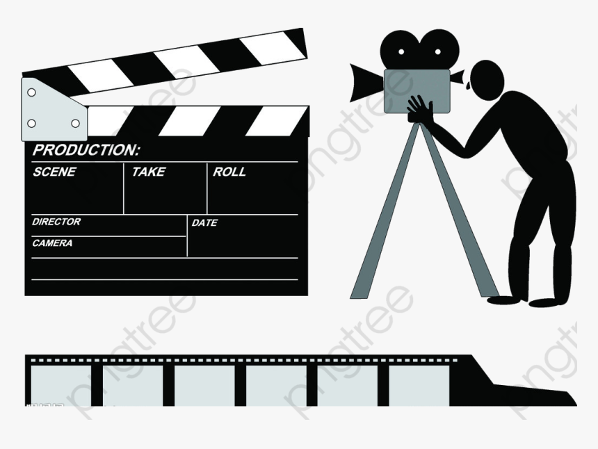 Transparent Movie Clipart - Produccion De Peliculas, HD Png Download