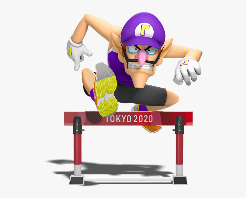 Waluigi Mario And Sonic 2020, HD Png Download