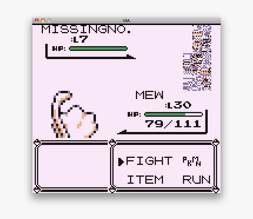 Oh Hi Missingno - Pokemon Red Virus Pokemon, HD Png Download