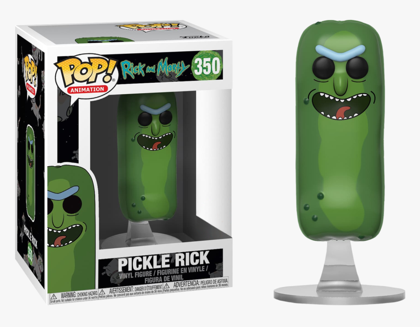 Rick And Morty - Funko Pop Pickle Rick, HD Png Download