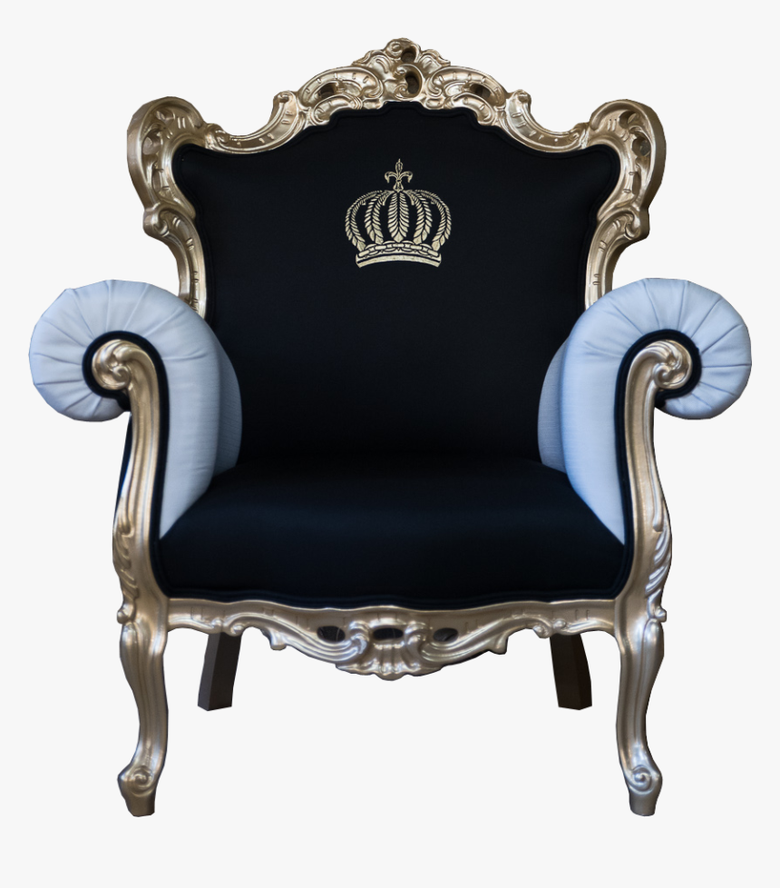 Pompöös By Casa Padrino Luxury Baroque Armchair Black - Glööckler, HD Png Download