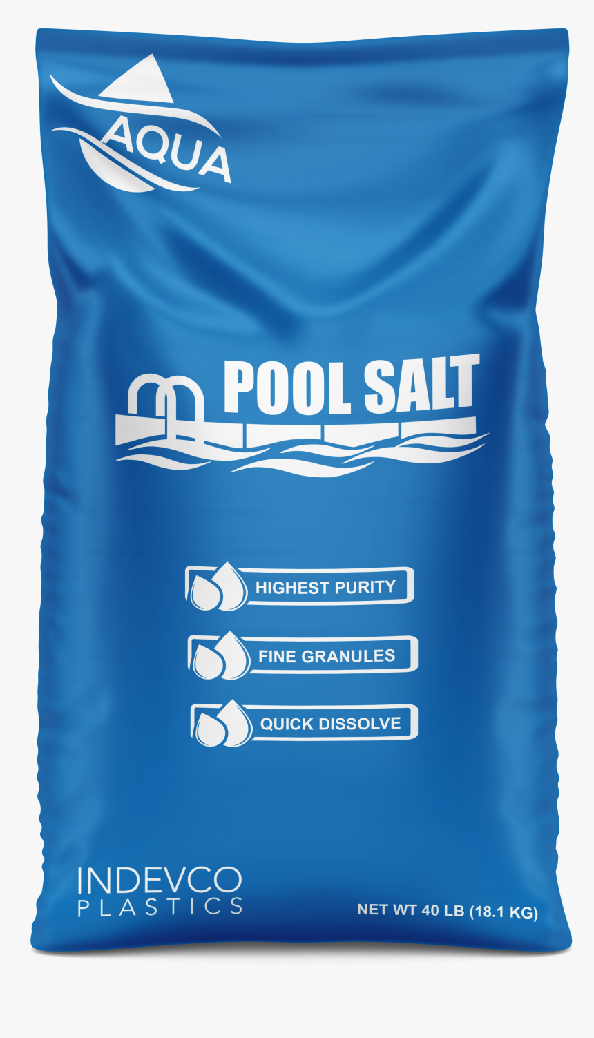 Indevco Plastics Ffs Bag Of Pool Salt - Bag, HD Png Download