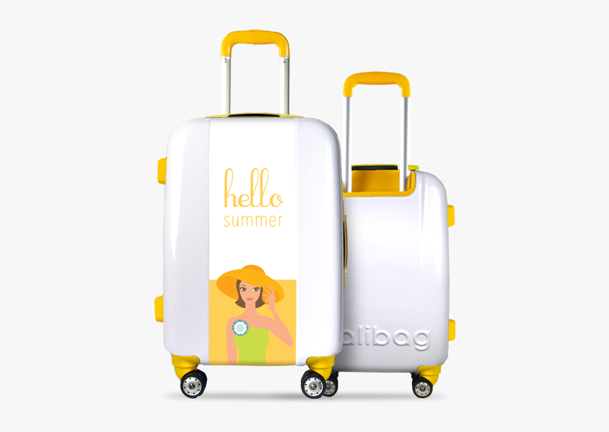 Valise Hello Summer Blue - Valise De Voyage Original, HD Png Download