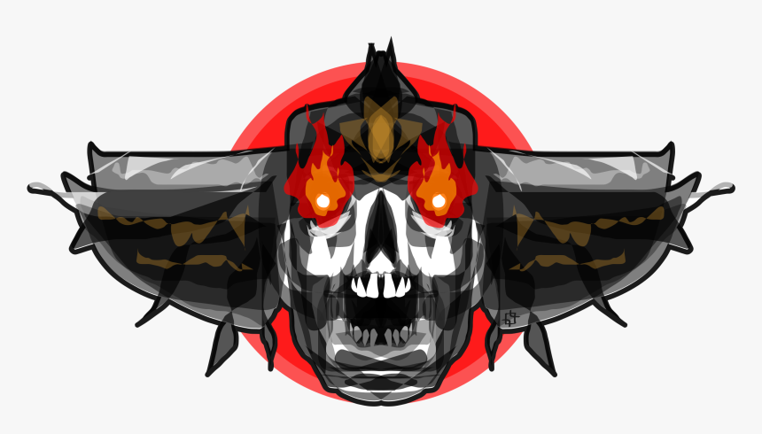 This Free Icons Png Design Of Demon Head - Skull, Transparent Png