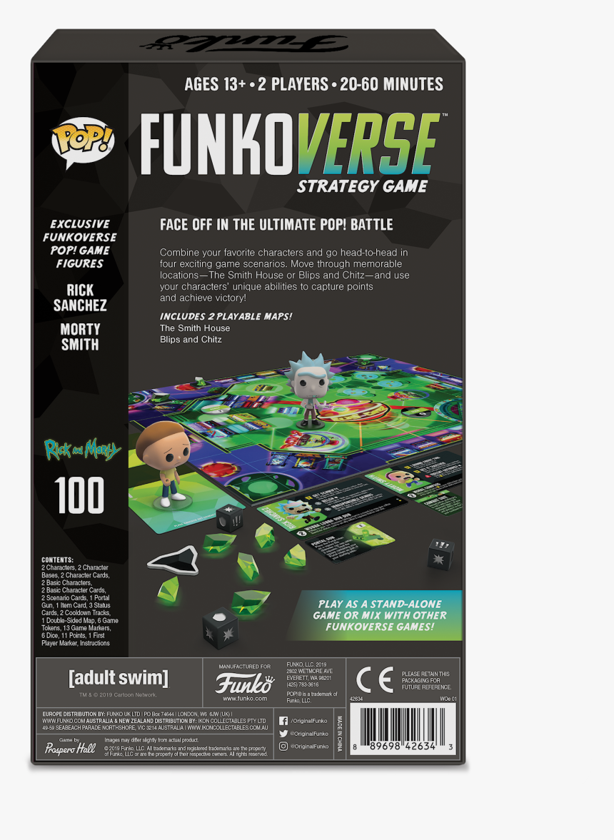 Funkoverse Rick And Morty, HD Png Download
