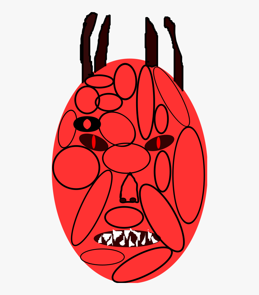 Demon Head Svg Clip Arts, HD Png Download