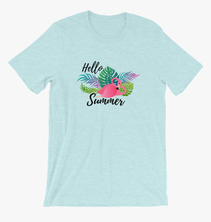 Hello Summer Eco T-shirt - Minnie Is Happy You Can Hear Her Giggle A Mile Away, HD Png Download