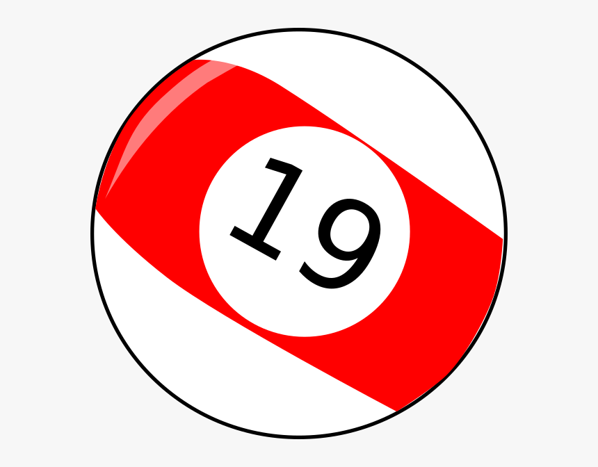 18 Billiard Ball Png, Transparent Png