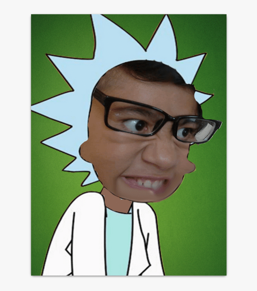 Me As Rick Sanchez Poster - Rick Sanchez Rick Is Hot, HD Png Download