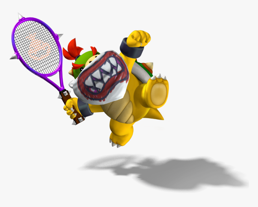 Mpt Artwork - Mario Tennis Bowser Jr, HD Png Download