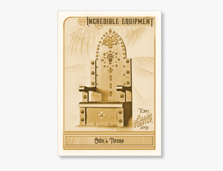 Odin S Throne 2019 Topps Allen & Ginter Oversized Incredible - Arch, HD Png Download