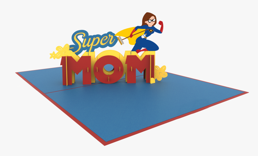 Supermom - Cartoon, HD Png Download