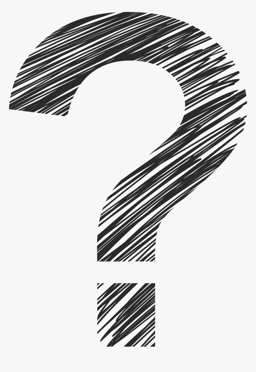 Blue Question Mark Png, Transparent Png
