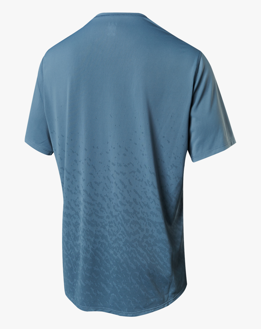Fox Ranger Cntr Mens Jersey Short Sleeve Blue - Active Shirt, HD Png Download