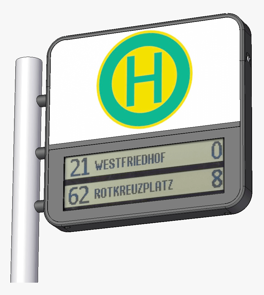 Traffic Sign - Haltestellenschild, HD Png Download