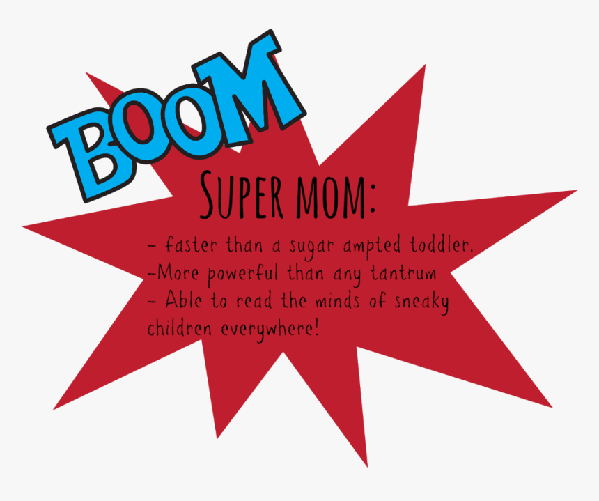 Transparent Super Mom Png - Superhero Clip Art, Png Download