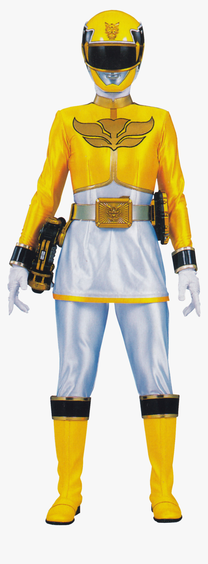 Yellow Megaforce Ranger, HD Png Download