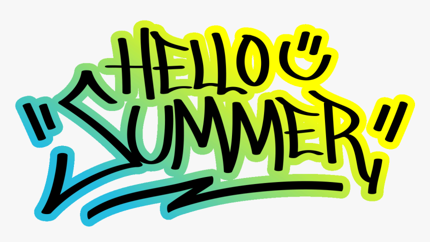 Summer Graffiti Png, Transparent Png