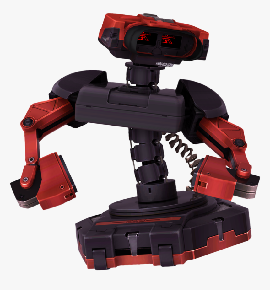 Oh Yeah, We Also Rendered A New Virtual Boy Rob Image - Nintendo Virtual Boy Robot, HD Png Download