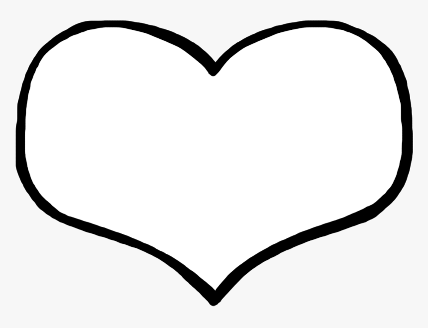 White Doodle Heart Png , Png Download - Heart, Transparent Png