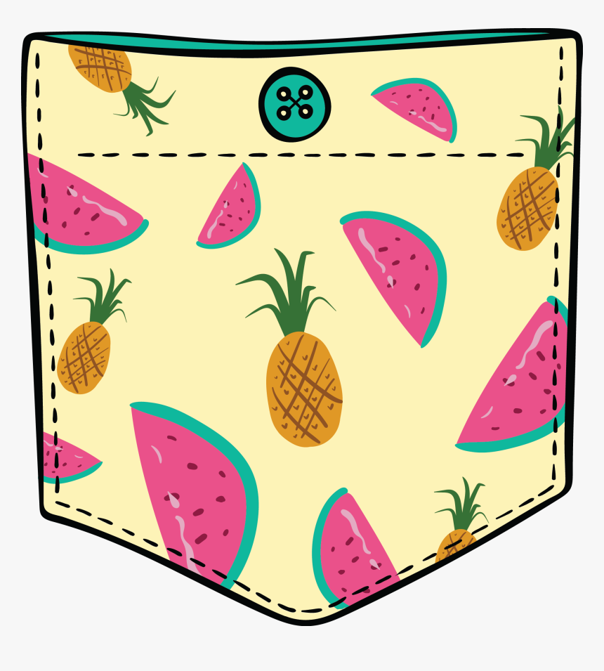 Fruit In A Pocket Shirt, HD Png Download