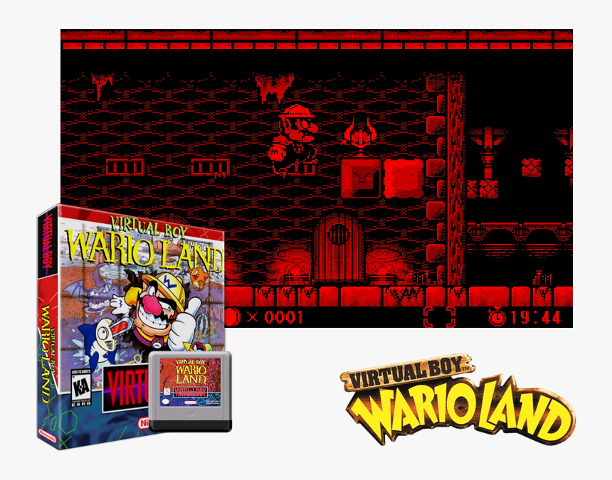 Virtual Boy Wario Land, HD Png Download
