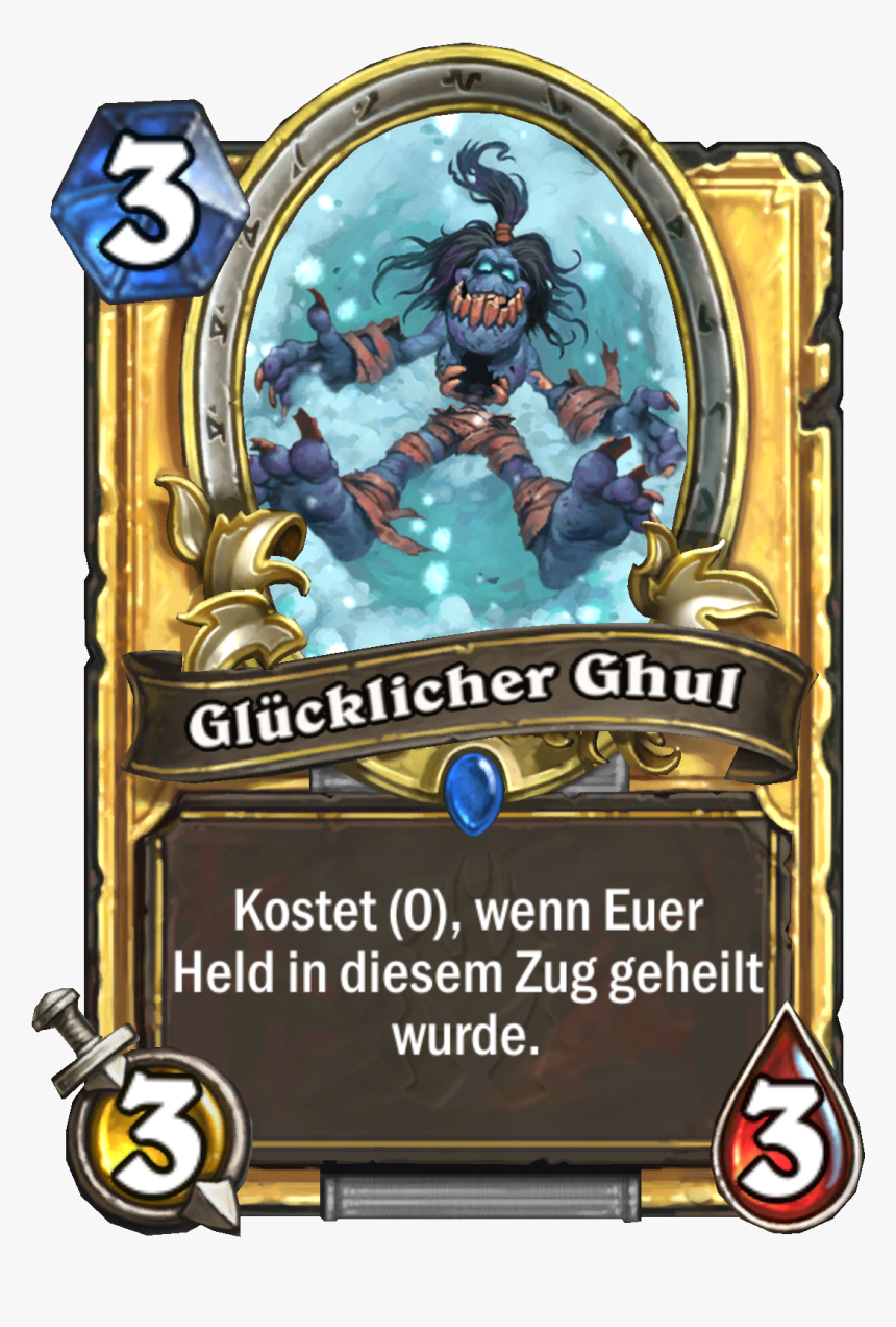 Happyghoul Gold Dede - Mc Tech Hearthstone, HD Png Download