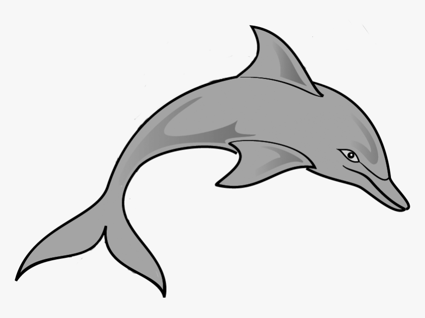 Free Dolphin Clipart Image - Clip Art Transparent Animals, HD Png Download