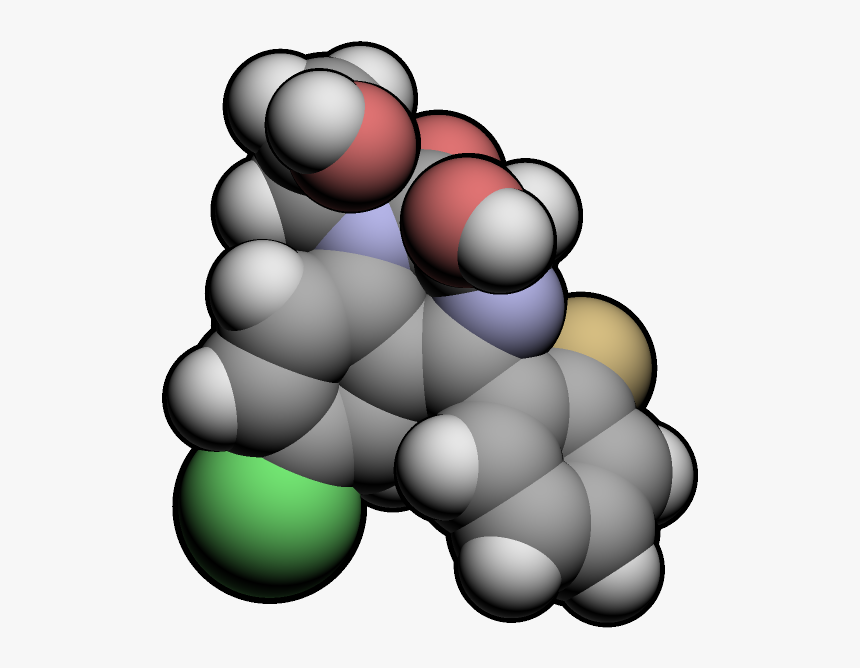 File - Doxefazepam3d, HD Png Download