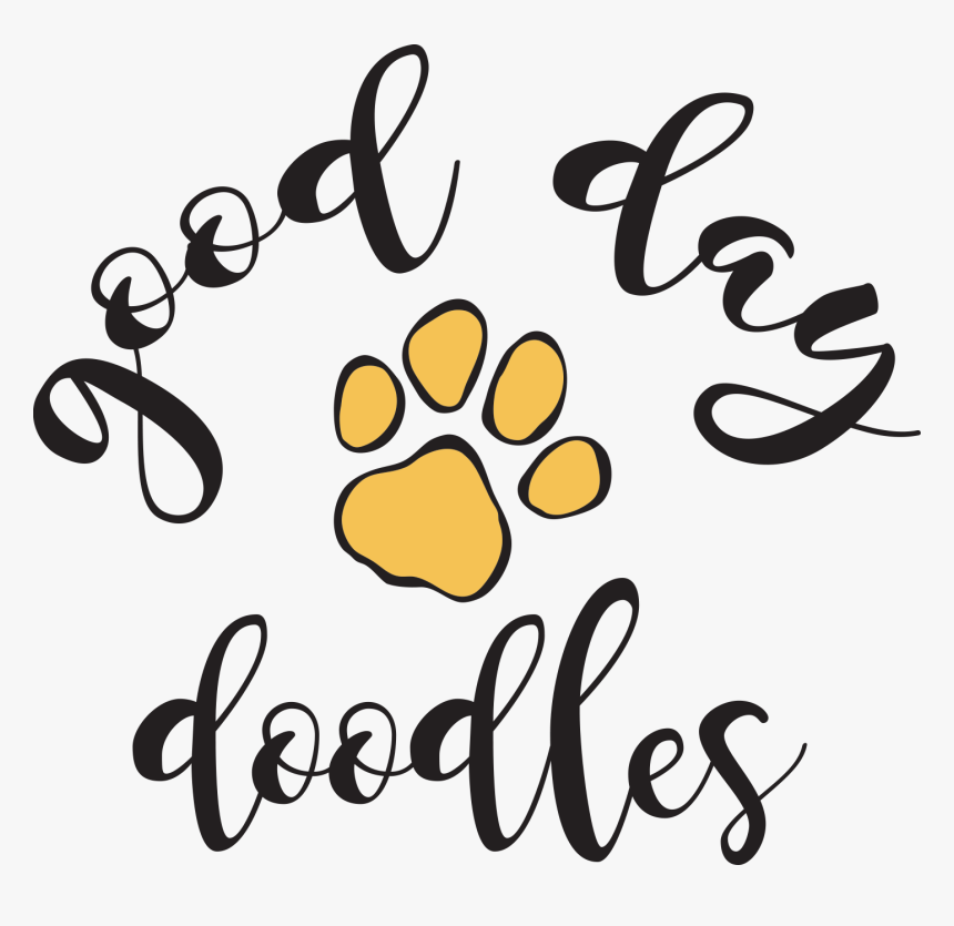 Good Day Doodles - Santa Cookie Plate Svg, HD Png Download