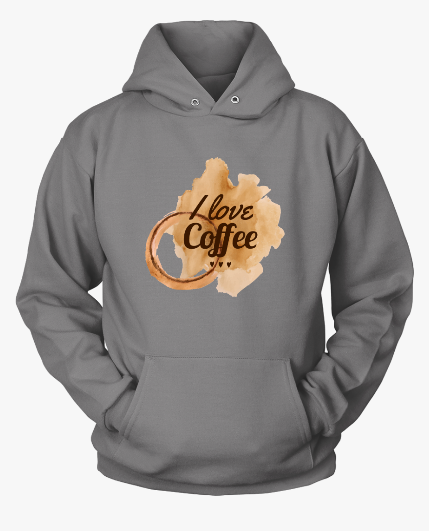 I Love Coffee Stain Unisex Hoodie Thumbnail - Ynw Melly We All Shine Hoodie, HD Png Download