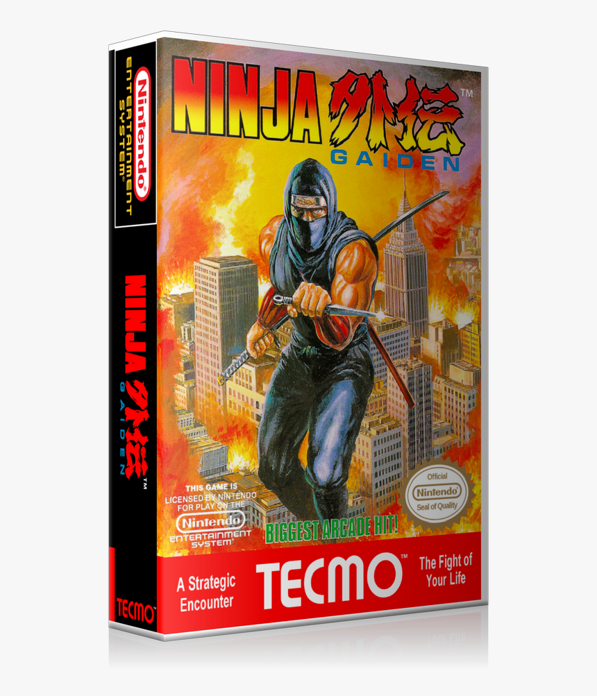 Ninja Gaiden Nes Box, HD Png Download