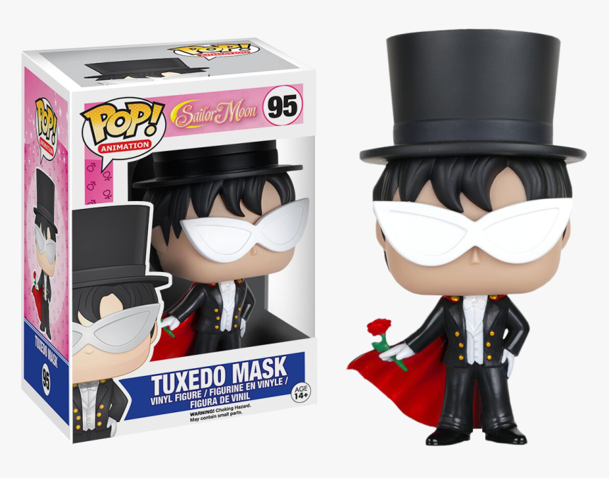 Tuxedo Mask Pop Vinyl Figurine - Sailor Moon Tuxedo Mask Pop, HD Png Download