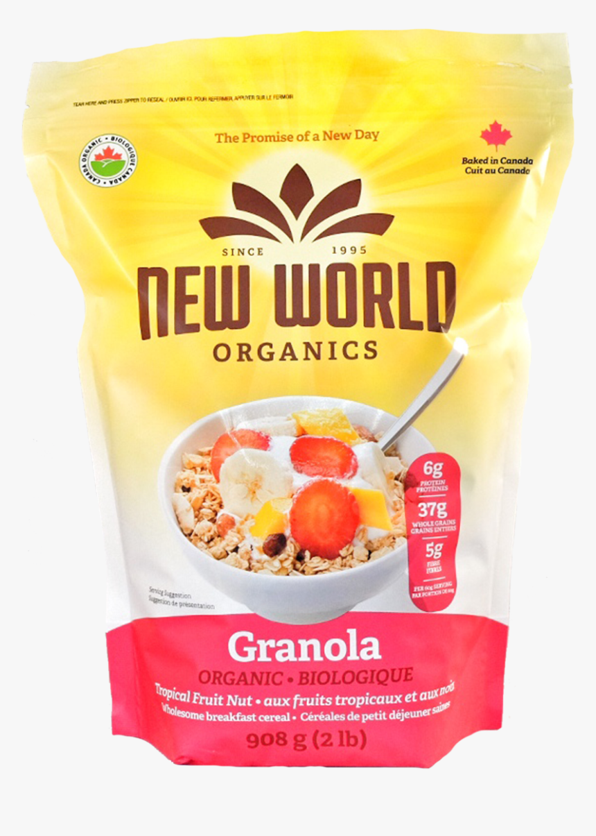 Organic Tropical Fruit Nut Granola, HD Png Download