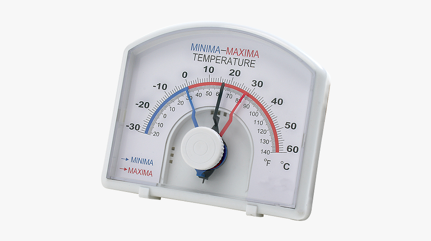 Thermometer, Minimum And Maximum - Min Max Thermometer, HD Png Download