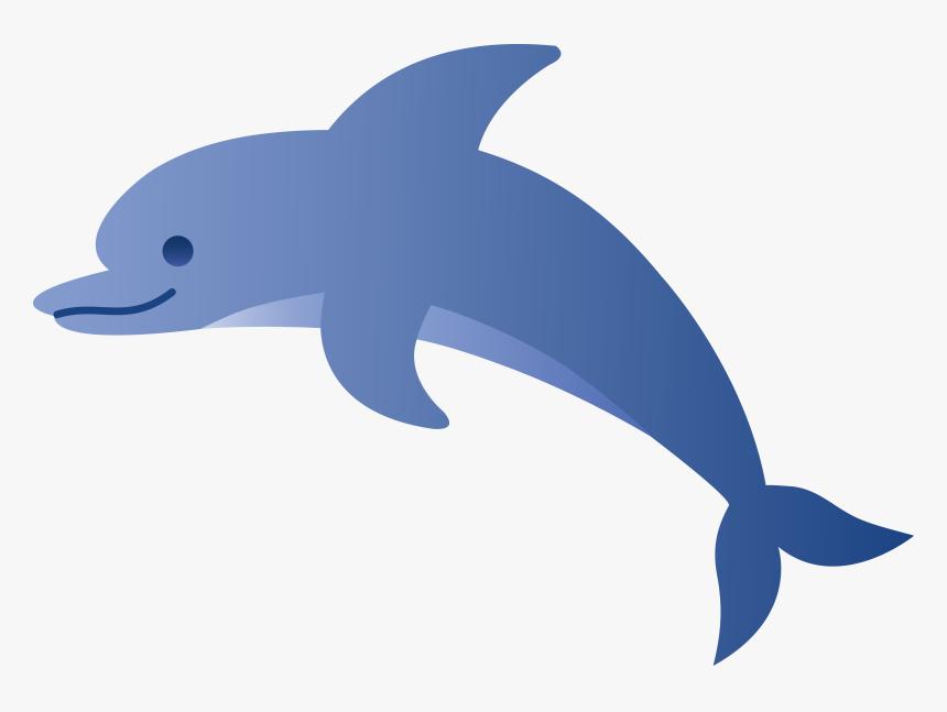 Dolphin Cartoon Clipart, HD Png Download