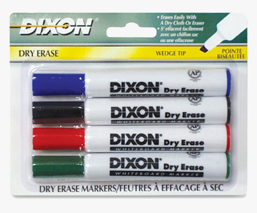 Product Image E2304 
							title Dixon Dry Erase - Package Of Whiteboard Markers, HD Png Download