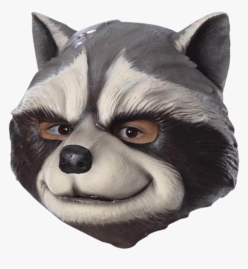 Kids Rocket Raccoon Mask - Rocket Racoon Costume Adult, HD Png Download