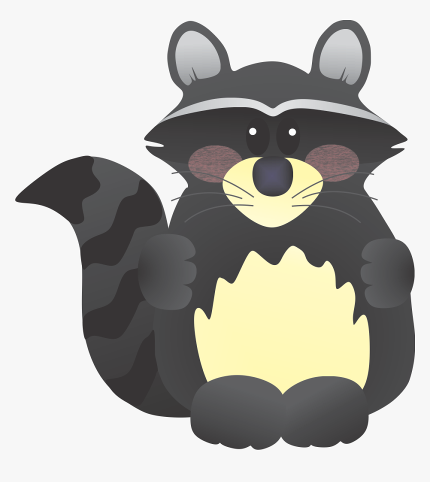 Raccoon Clipart Png - Clip Art, Transparent Png