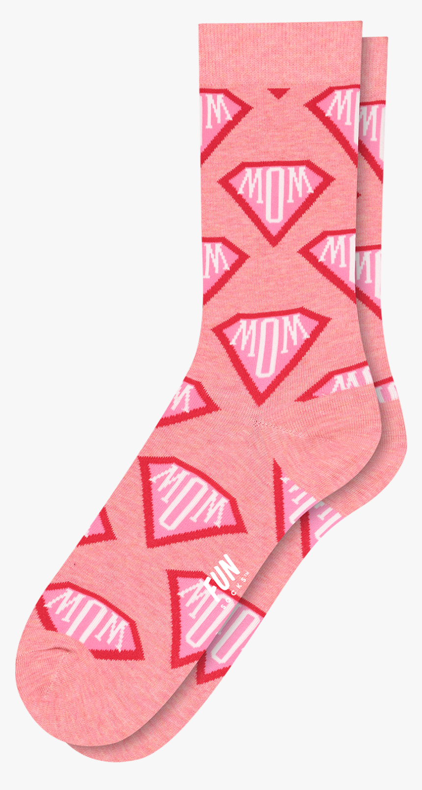 Women S Super Mom Socks - Sock, HD Png Download