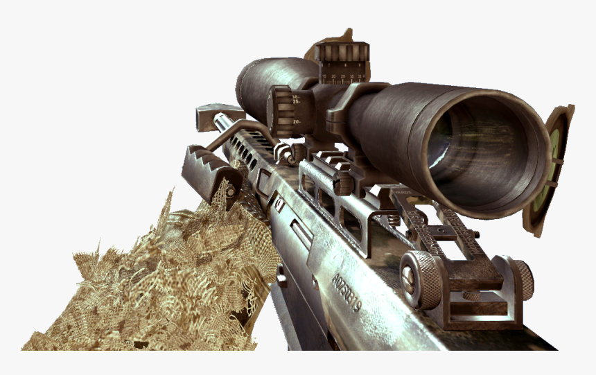 Mw2 Barrett Png, Transparent Png